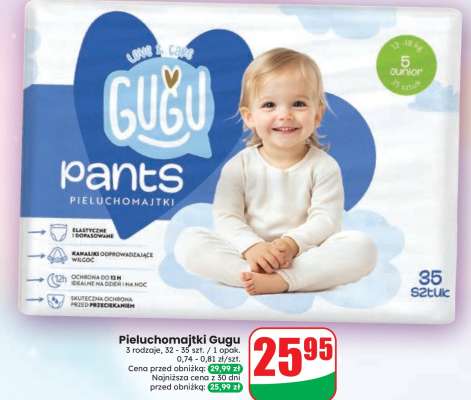 Pieluchomajtki Gugu