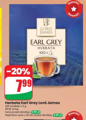 Herbata Earl Grey Lord James