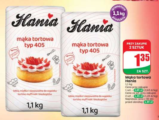 Mąka tortowa Hania