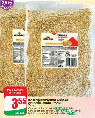 Kasza jęczmienna wiejska gruba Kuchnia Smaku