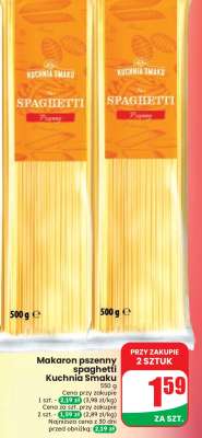 Makaron pszenny spaghetti Kuchnia Smaku