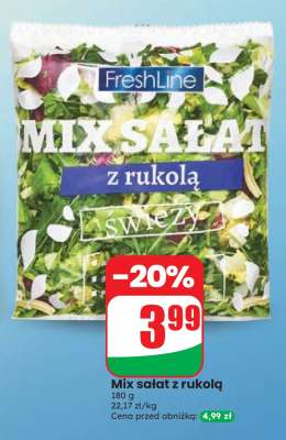Mix sałat z rukolą