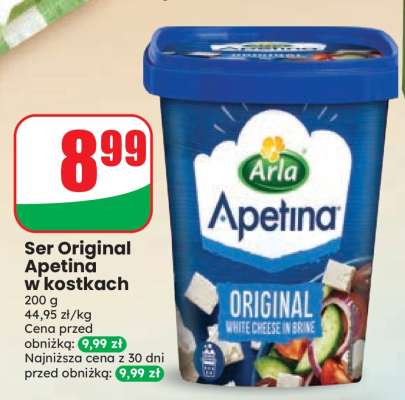 Ser original Apetina w kostkach