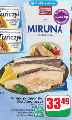 Miruna patagońska filet Abramczyk