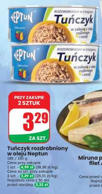 Tuńczyk rozdrobniony w oleju Neptun