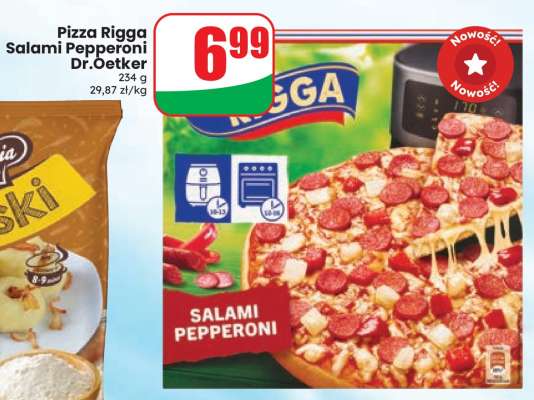 Pizza Rigga Salami Pepperoni Dr. Oetker