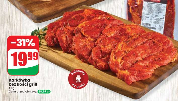 Karkówka bez kości grill