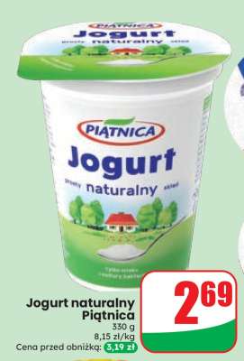 Jogurt naturalny PIĄTNICA