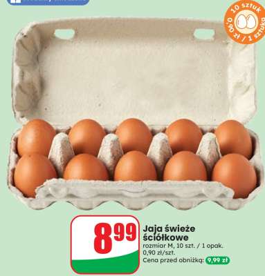 Jaja świeże ściółkowe