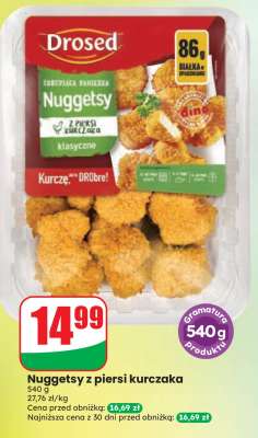 Nuggetsy z piersi kurczaka