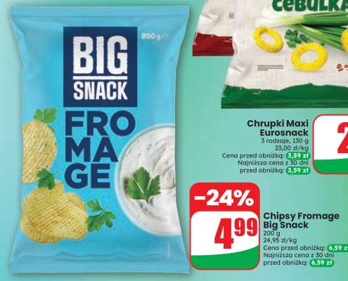 Chipsy fromage Big Snack