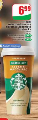 Napój mleczno-kawowy caramel macchiato starbucks