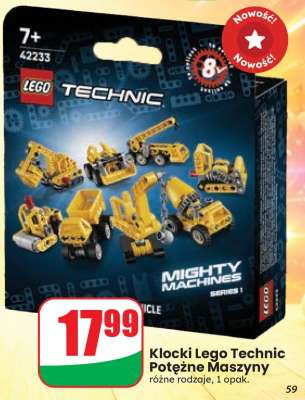 Klocki Lego Technic Potężne Maszyny