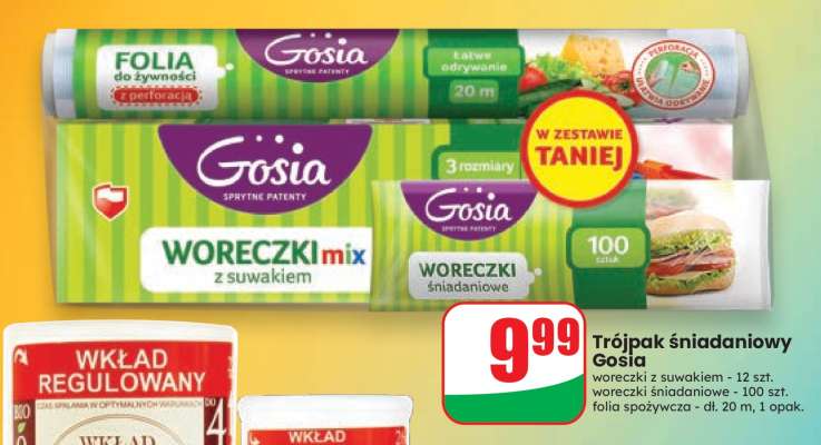 Trójpak śniadaniowy Gosia