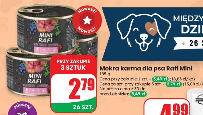 Mokra karma dla psa Rafi Mini