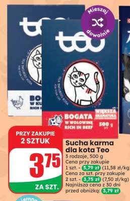 Sucha karma dla kota Teo