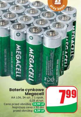 Baterie cynkowe Megacell