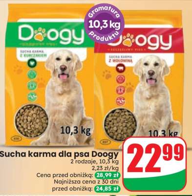 Sucha karma dla psa Doogy
