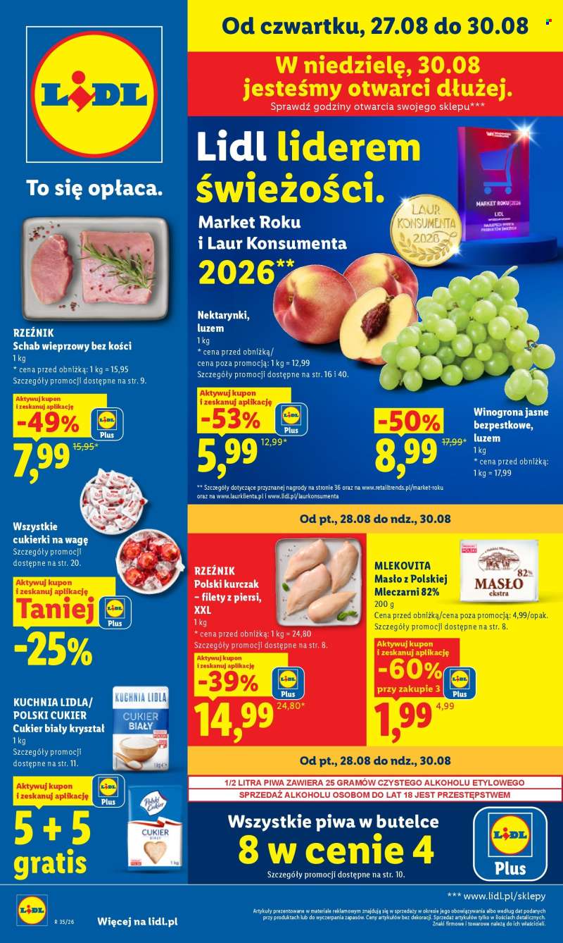 Gazetka Lidl - 27.08.2026 - 30.08.2026.