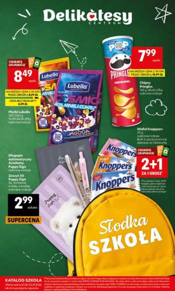 Gazetka Delikatesy Centrum - 20.08.2026 - 2.09.2026.