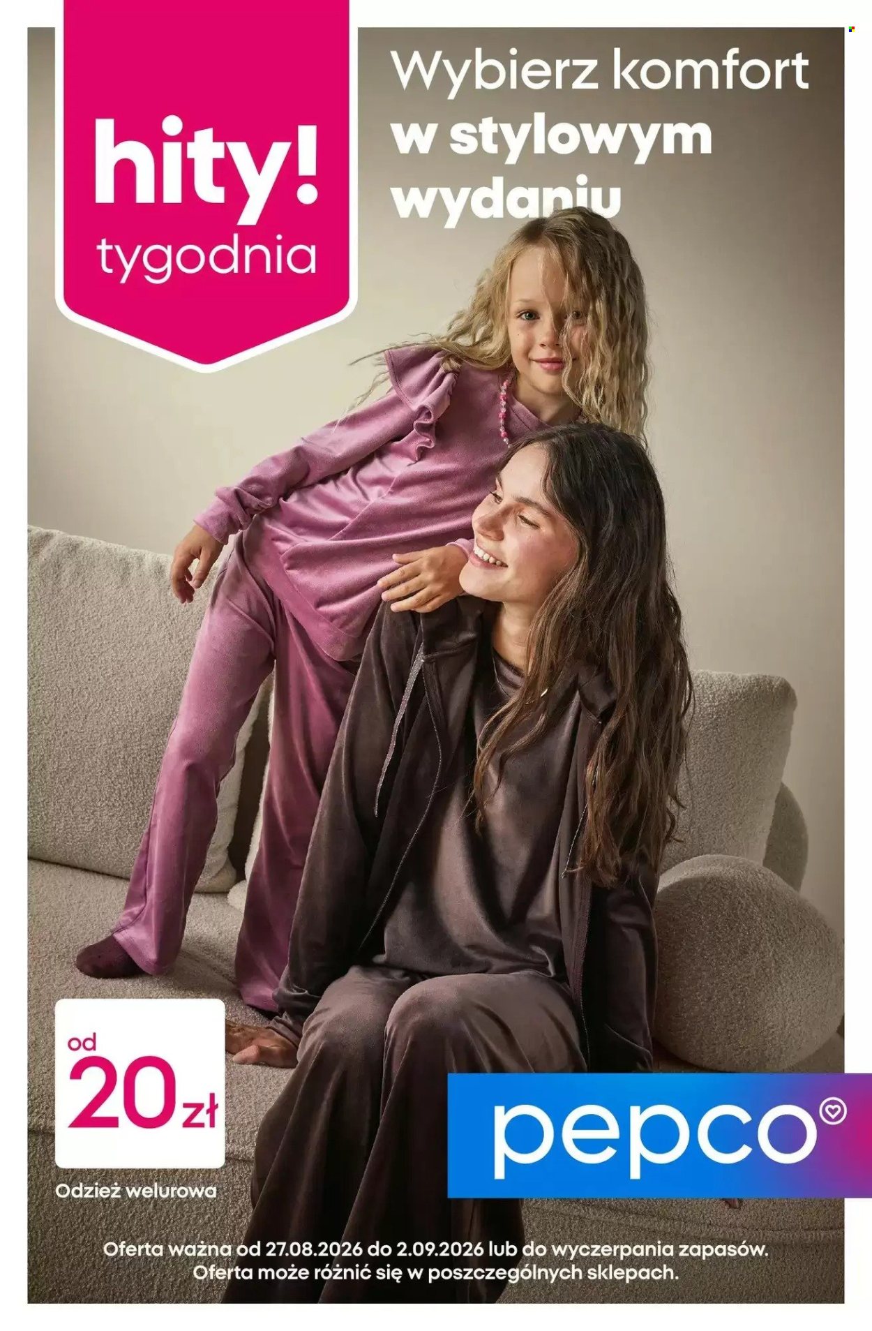 Gazetka Pepco - 27.08.2026 - 2.09.2026. Strona 1