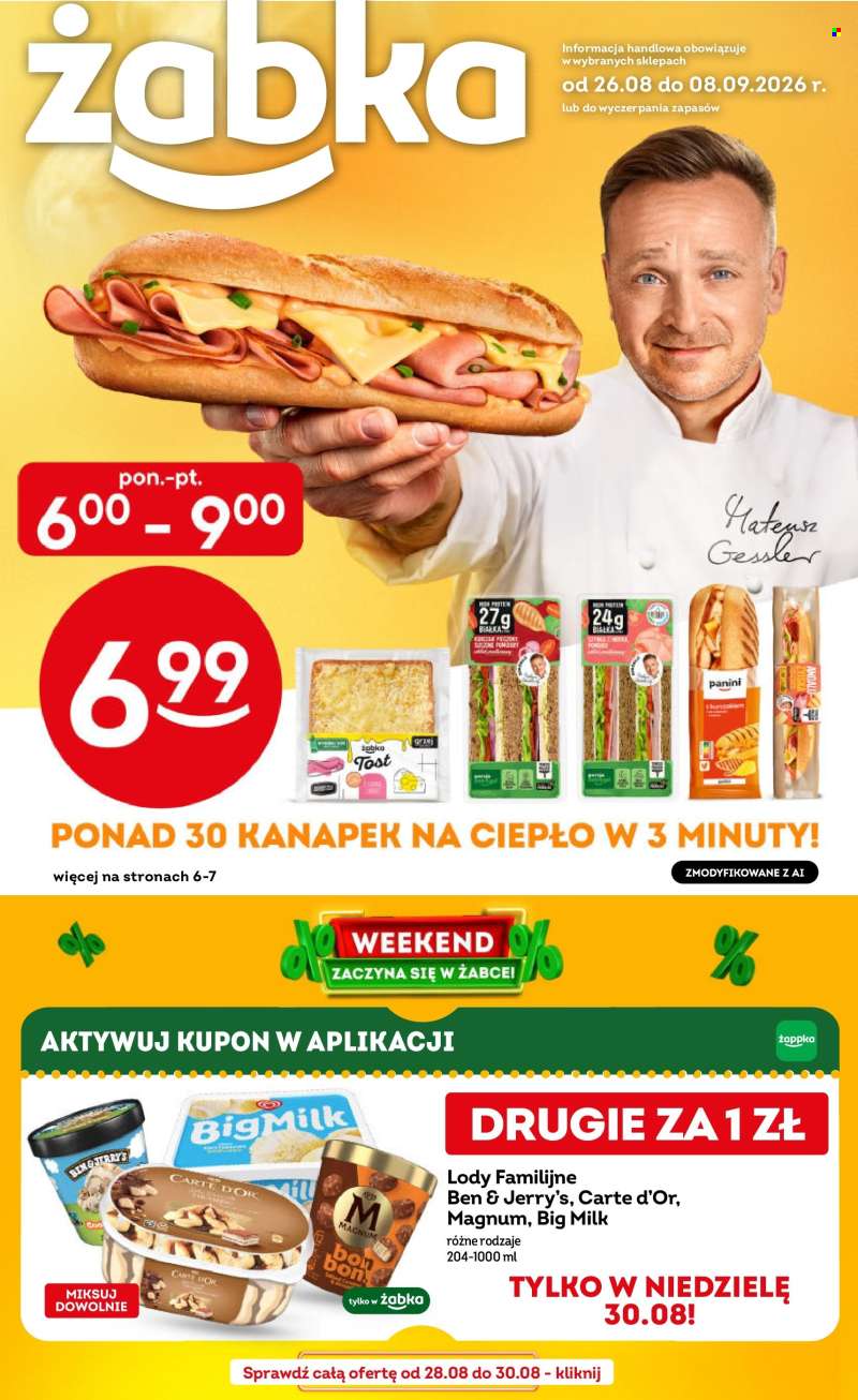 Gazetka Żabka - 26.08.2026 - 8.09.2026.