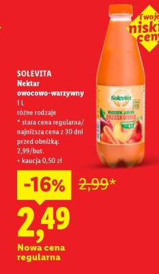 SOLEVITA Nektar owocowo-warzywny