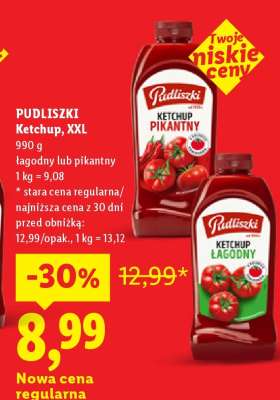 PUDLISZKI Ketchup, XXL
