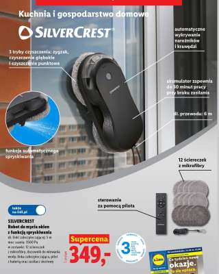 SILVERCREST Robot do mycia okien z funkcją spryskiwania