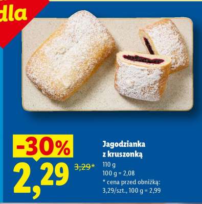 Jagodzianka z kruszonką