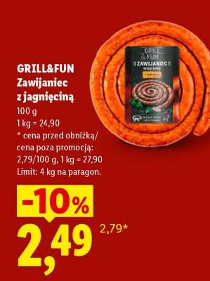 GRILL&FUN Zawijaniec z jagnięciną