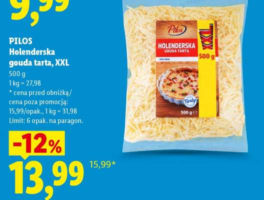 PILOS Holenderska gouda tarta, XXL
