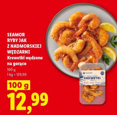 Krewetki wędzone na gorąco