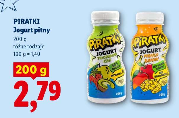 PIRATKI Jogurt pitny