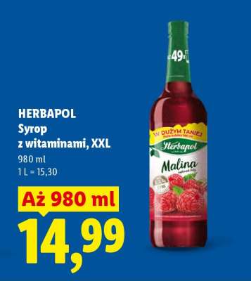 HERBAPOL Syrop z witaminami, XXL