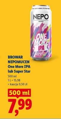 BROWAR NEPOMUCEN One More IPA lub Super Star