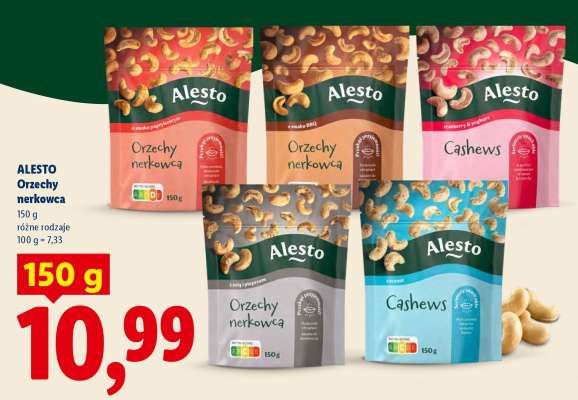 ALESTO Orzechy nerkowca