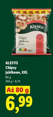 ALESTO Chipsy jabłkowe, XXL
