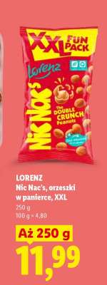 Lorenz Nic Nac’s, orzeszki w panierce, XXL