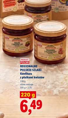 Konfitura z płatkami kwiatów