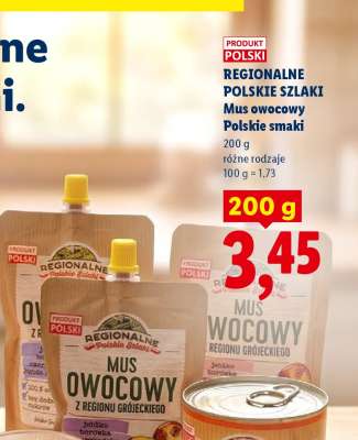 REGIONALNE POLSKIE SZLAKI Mus owocowy Polskie smaki