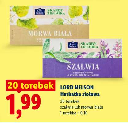 LORD NELSON Herbatka ziołowa