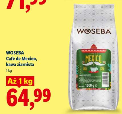 Woseba Cafe De Mexico, kawa ziarnista