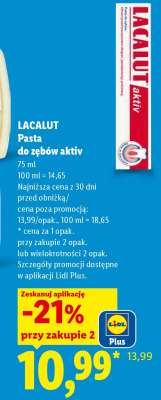 LACALUT Pasta do zębów Aktiv