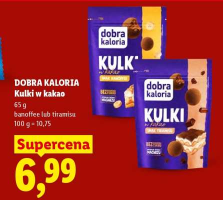 DOBRA KALORIA Kulki w kakao