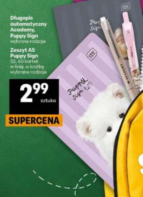 Zeszyt A5 Puppy Sign