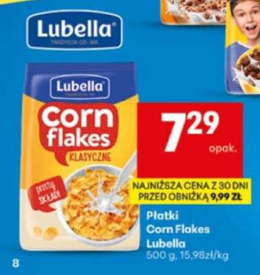 Płatki Corn Flakes Lubella