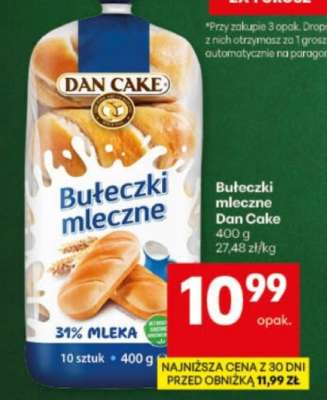 Bułeczki mleczne DAN CAKE