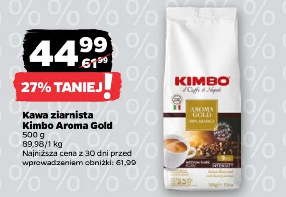 Kawa ziarnista Kimbo Aroma Gold