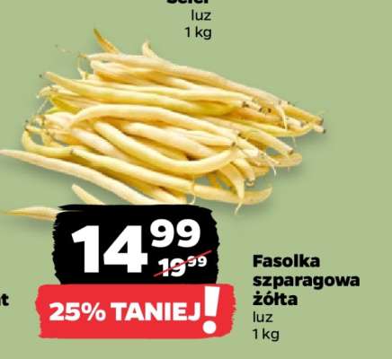 Fasolka szparagowa żółta